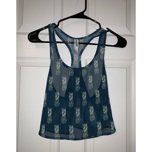 Pineapple tank XS Aeropostale (Bethany Mota)
